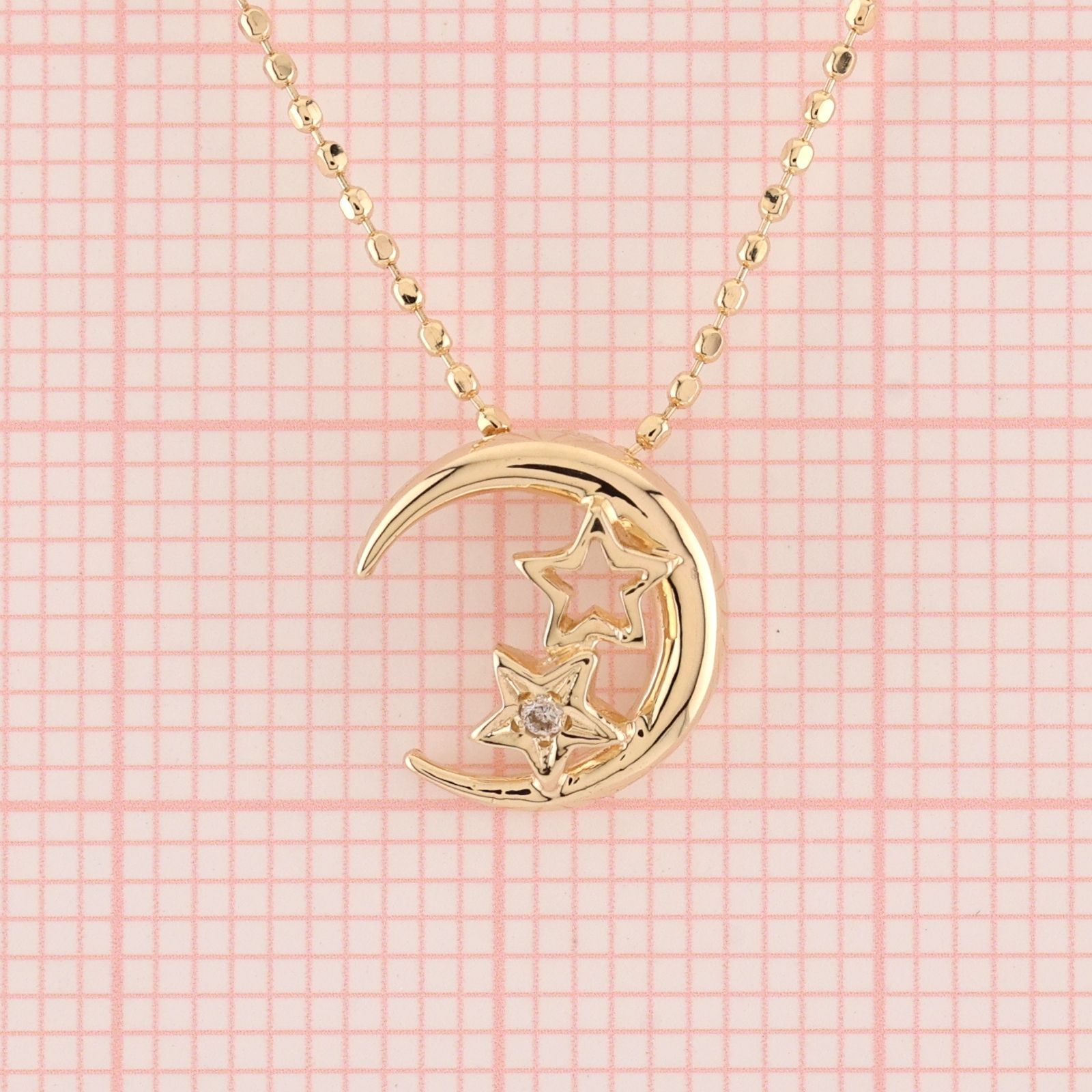 参考定価25,300円！》 K10 ゴールド ダイヤモンド ネックレス 