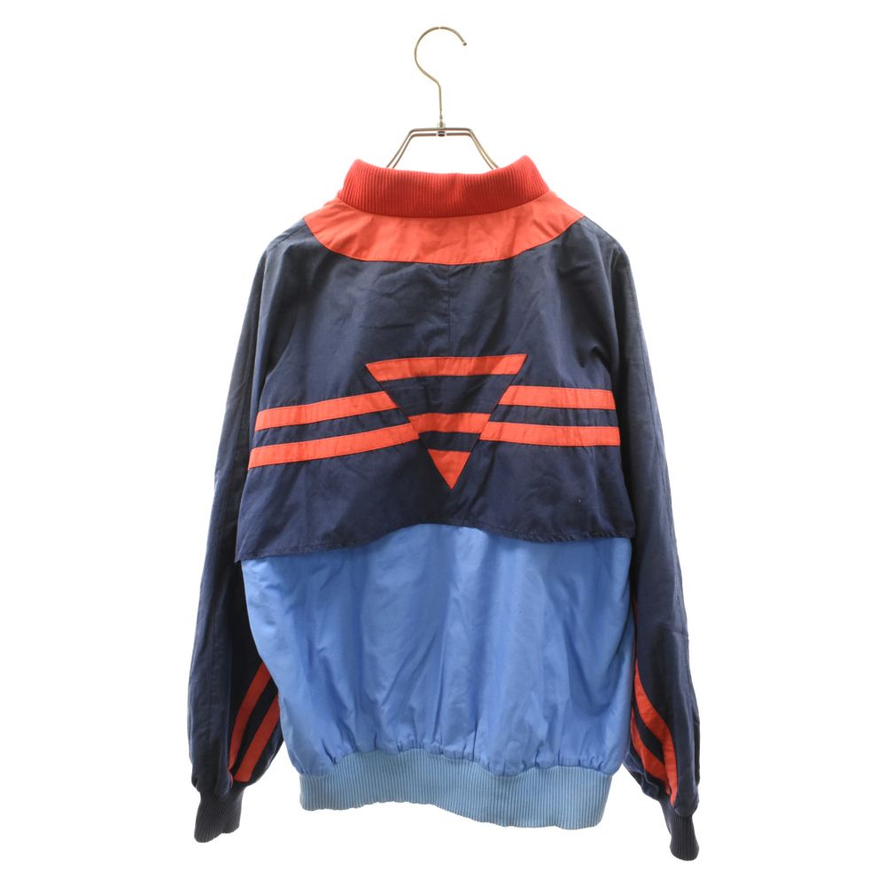 アディダス 80's ヴィンテージジャケット adidas (アディダス) 80s VINTAGE ヴィンテージ ロゴ刺繍ジップ