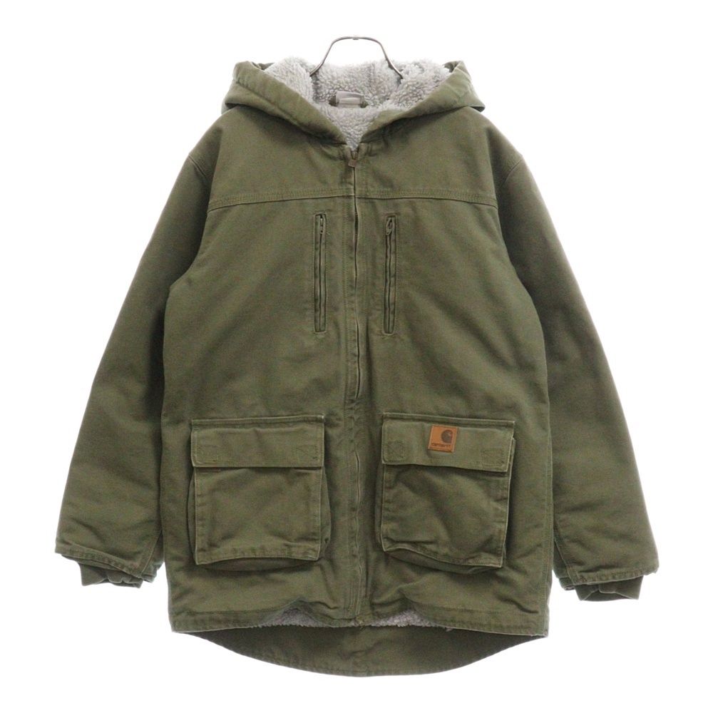 CARHARTT (カーハート) ダック生地 ジップアップ フード ワーク