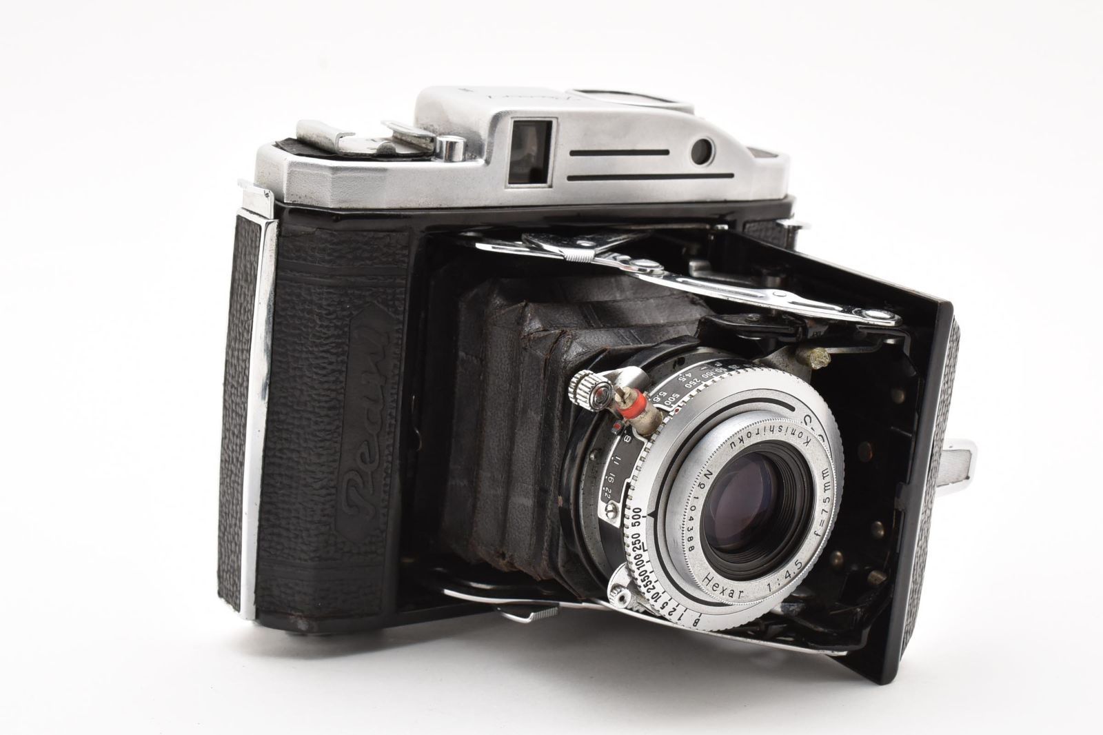 4860 【ジャンク】 Konica Pearl II Rangefinder Camera Hexar