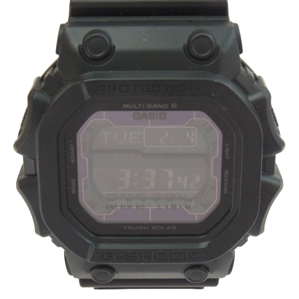 CASIO G-SHOCK カシオ ジーショック GXW-56BB-1JF GX Series Multi Band6 ソーラー電波 20気圧防水 腕時計 ブラック系【中古】