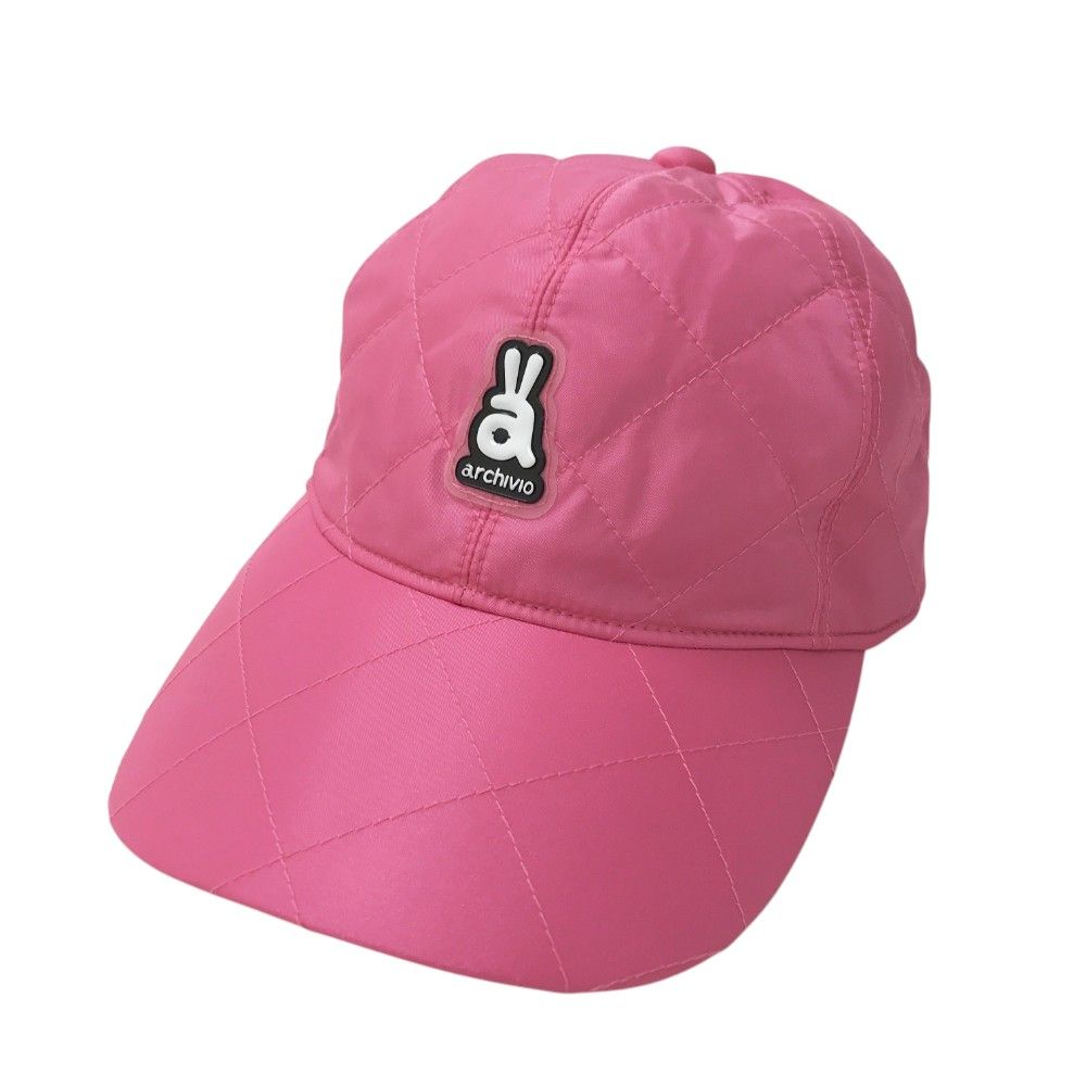 アルチビオ　archivio ピンク　キャップ　帽子　ゴルフ　ウェア アルチビオ archivio ピンク キャップ 帽子 ゴルフ ウェア