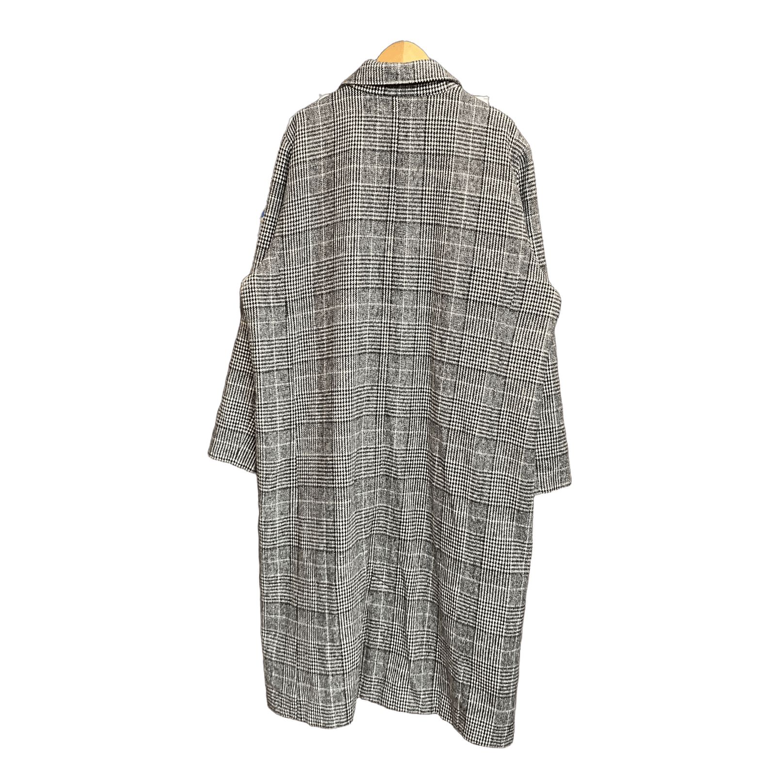 PUNYUS 新品　タグ付き　定価¥13,199 グレンチェックトレンチコート PUNYUS 新品 タグ付き 定価¥13,199 グレンチェックトレンチ