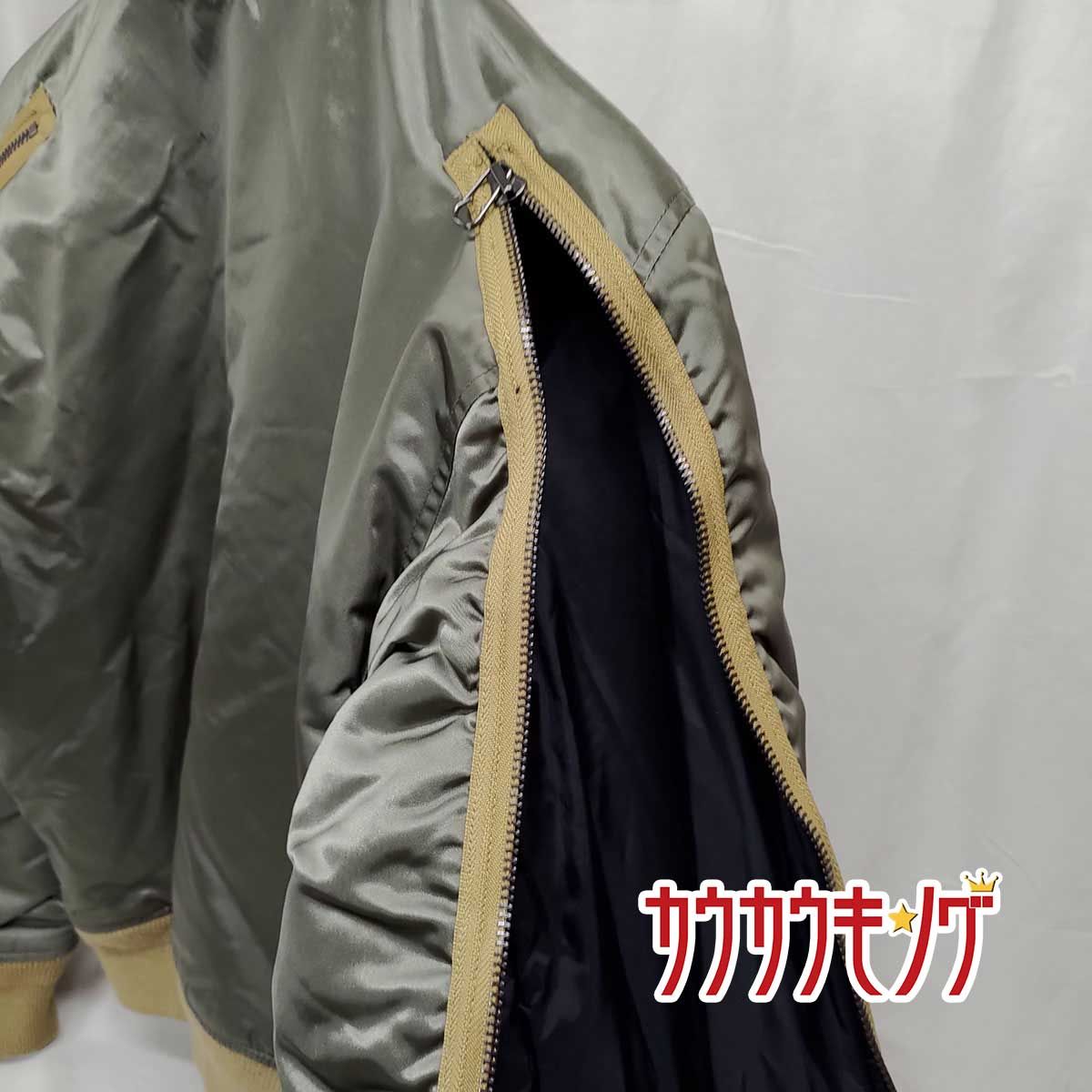 ディーゼル ジャケット W-FEDOVIK 袖ビッグジップディティール ファー