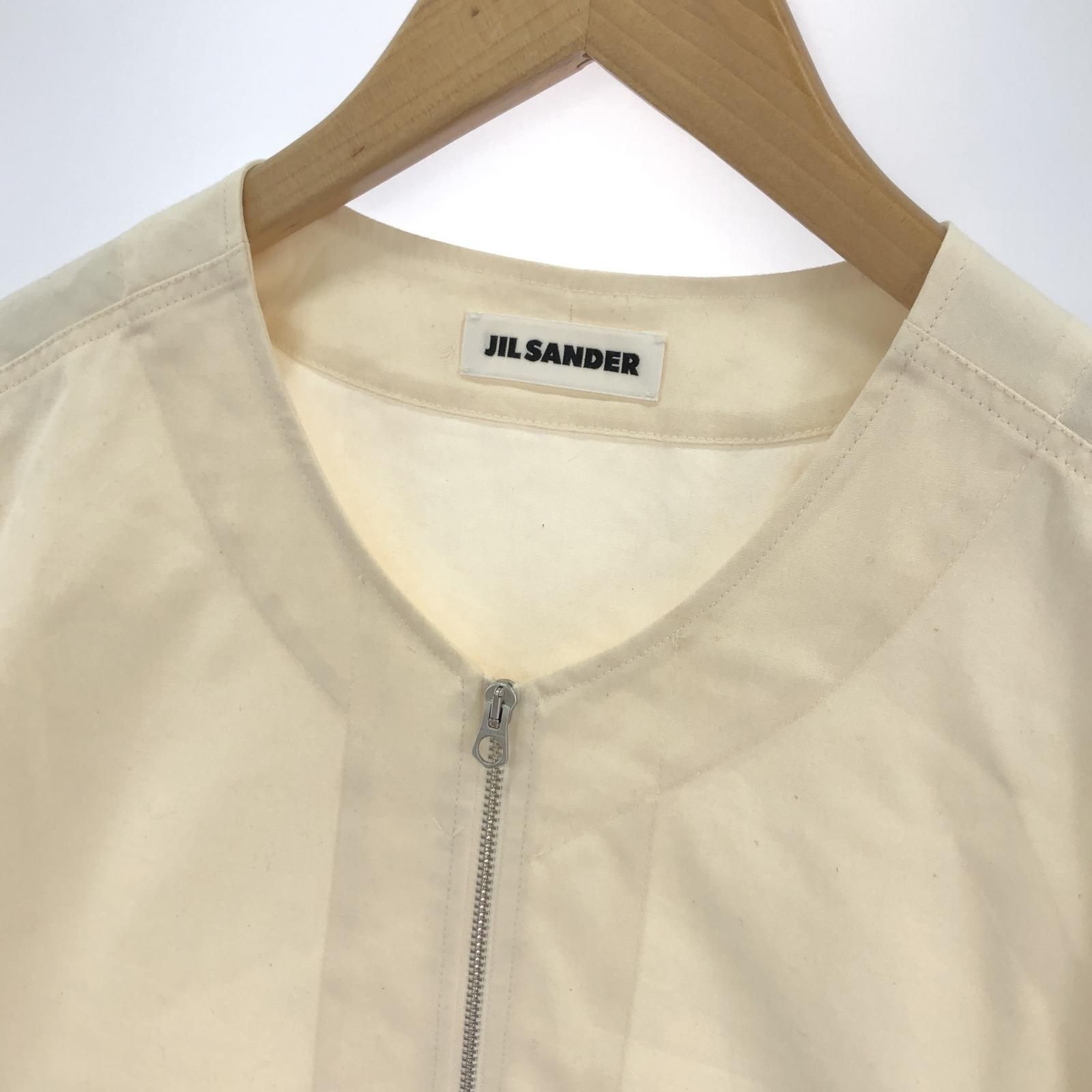 JIL SANDER 22ss Patched Baseball Shirt 46 ホワイト - メルカリ