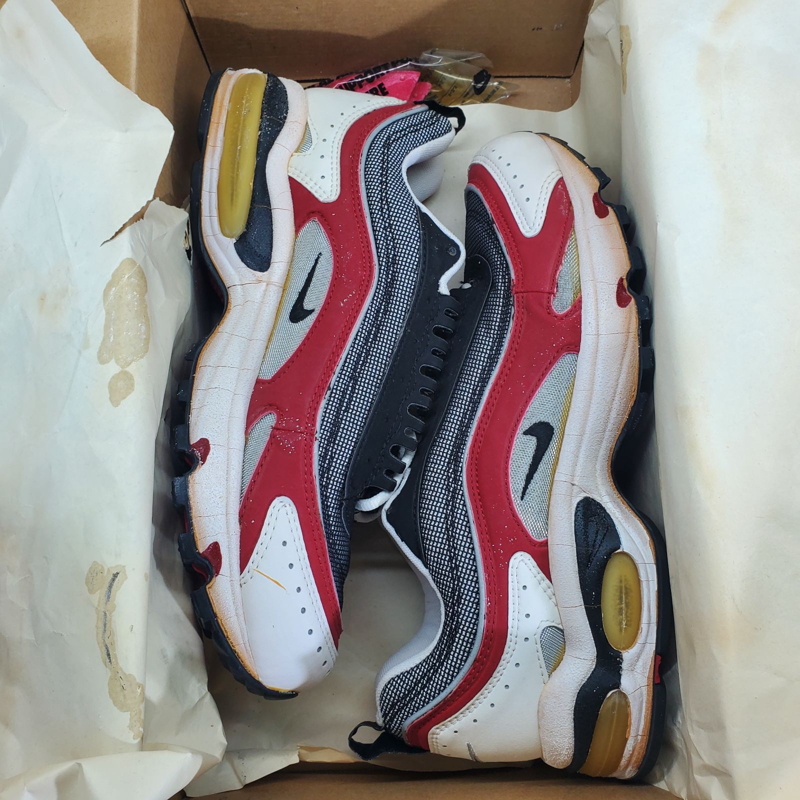 未復刻モデル！】1997 NIKE AIR MAX TAILWIND Ⅱ【104095-601】US10 箱 