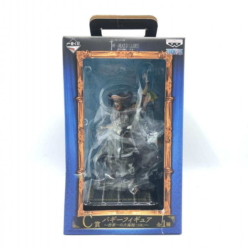 【中古】開封）C賞 バギー ～世界一の大海賊(自称)～ フィギュア ｢一番くじ ワンピース THE GREAT GALLERY～頂点を極めし者達～｣　[10][240010446278] Amazon.co.jp: 一番くじ ワンピース THE GREAT GALLERY 頂点を