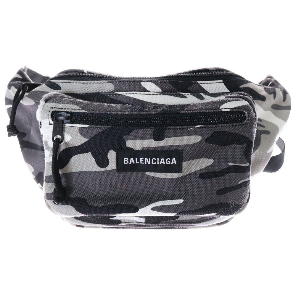 BALENCIAGA (バレンシアガ) Explorer Nylon Waist Bag Body