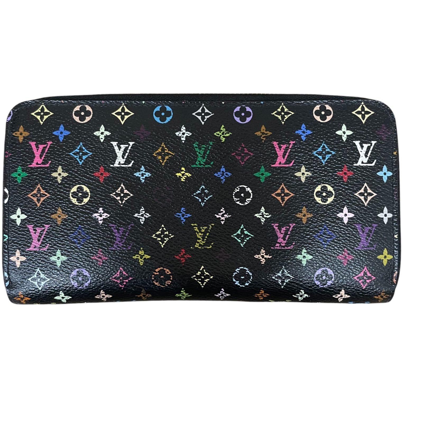 お歳暮 のし LOUIS VUITTON モノグラム マルチカラー ジッパーウォレット 長 小物
