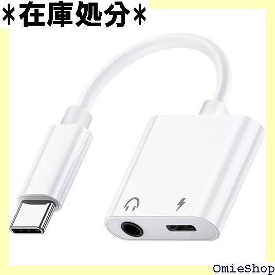 2in1 タイプC イヤホン 変換アダプタ 同時音楽再生 急速充電15W Hi-Fi音質 小型軽量 プラグアンドプレイ 通話|音量調節|音楽対応 iPhone 16 iPhone 15 iPad Google Galaxy Xiaomiな イト 1個 2439