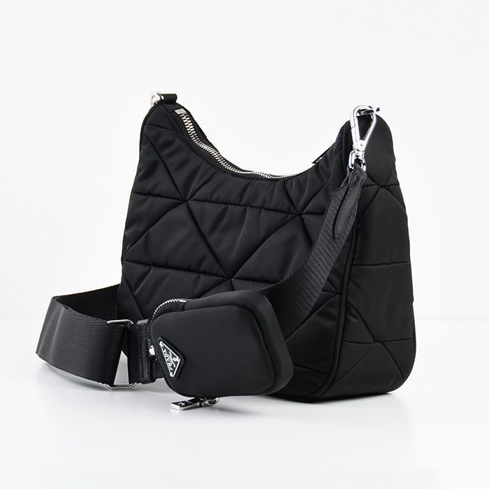 PRADA●プラダリナイロンキルティングホボバック1BC151 PRADA プラダ ショルダーバッグ 1BC151 RDJN V O1O レディース