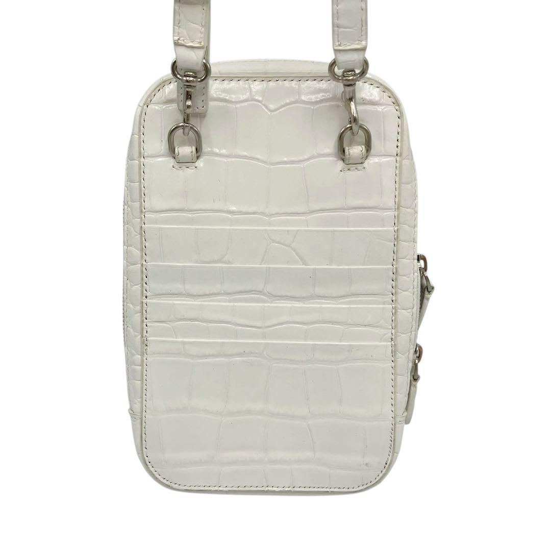 バレンシアガ クロコ型押し エブリデイ フォンホルダー DECORATOM_COM_BR