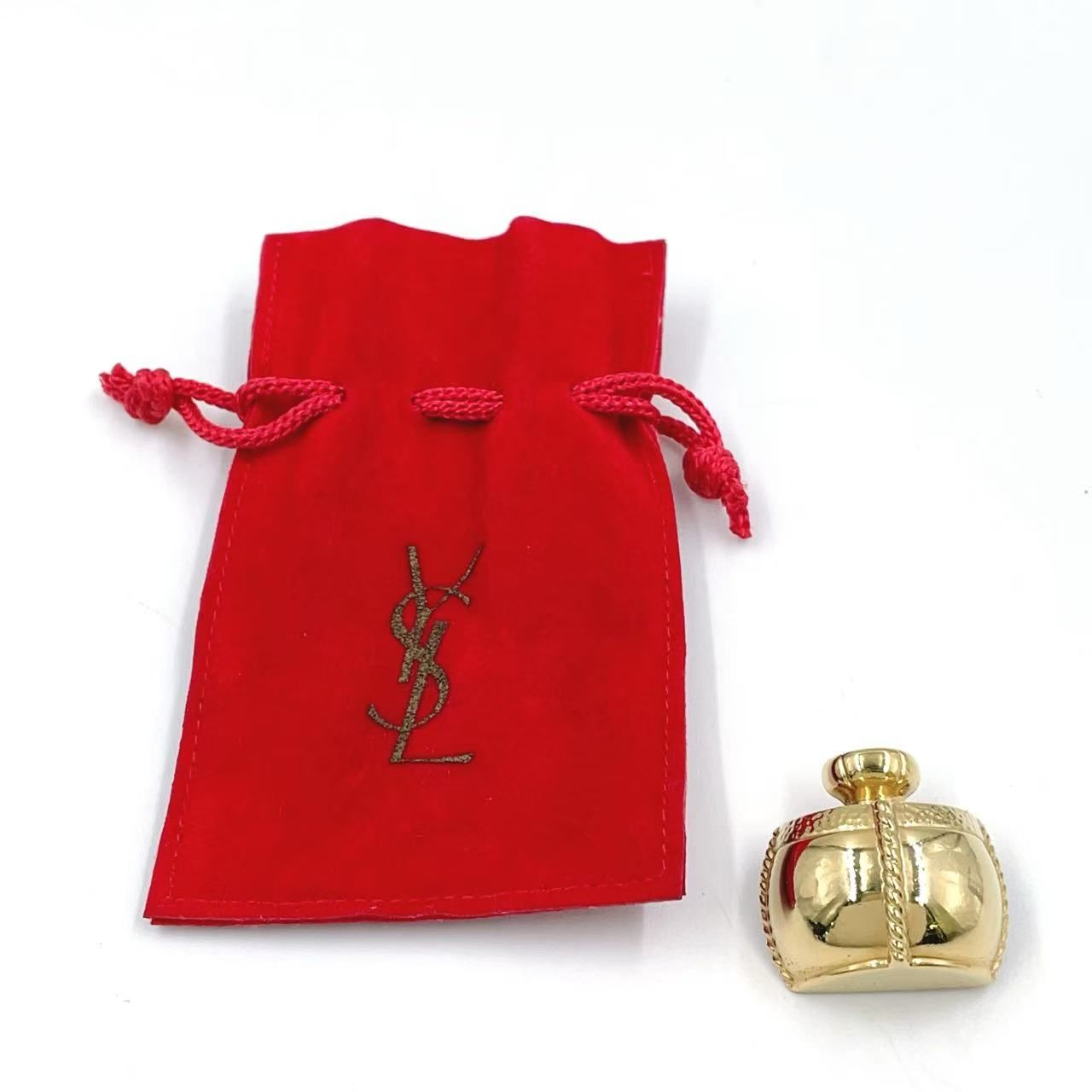 YVES SAINT LAURENT シャンパーニュボトル メタル ゴールド