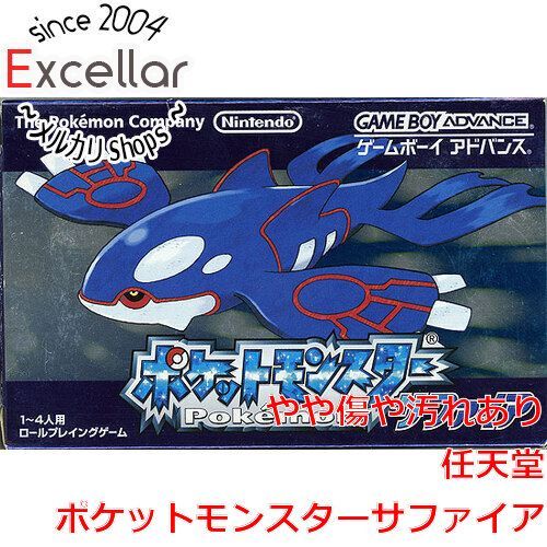 任天堂 - ポケットモンスターサファイア　GBA　外箱いたみ bn:16] ポケットモンスターサファイア GBA 外箱いたみ - メルカリ