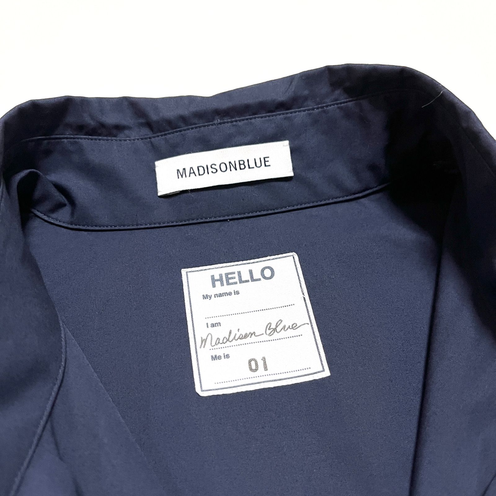 週末値下MADISONBLUE コットン長袖シャツ 03(L) cg22 MADISONBLUE J.BRADLEY LONGSLEEVE SHIRT 長袖シャツ