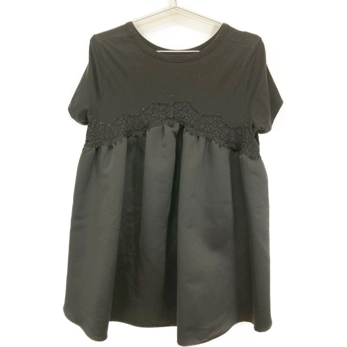 ﾊﾞｯｸﾚｰｽ装飾ﾌｨｯｼｭﾃｰﾙﾌﾞﾗｳｽ 40