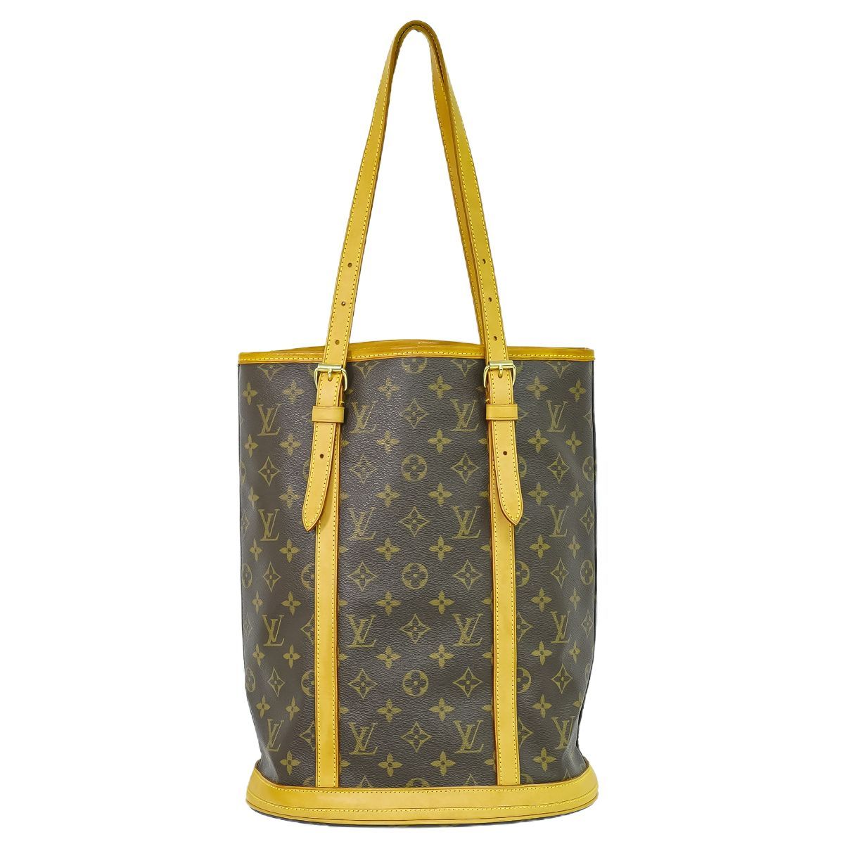 本物 ルイヴィトン LOUIS VUITTON LV バケット GM モノグラム ショルダーバッグ トートバッグ ブラウン M42236 Bucket ビトン  バッグ 中古 【フォロー割】 - メルカリ