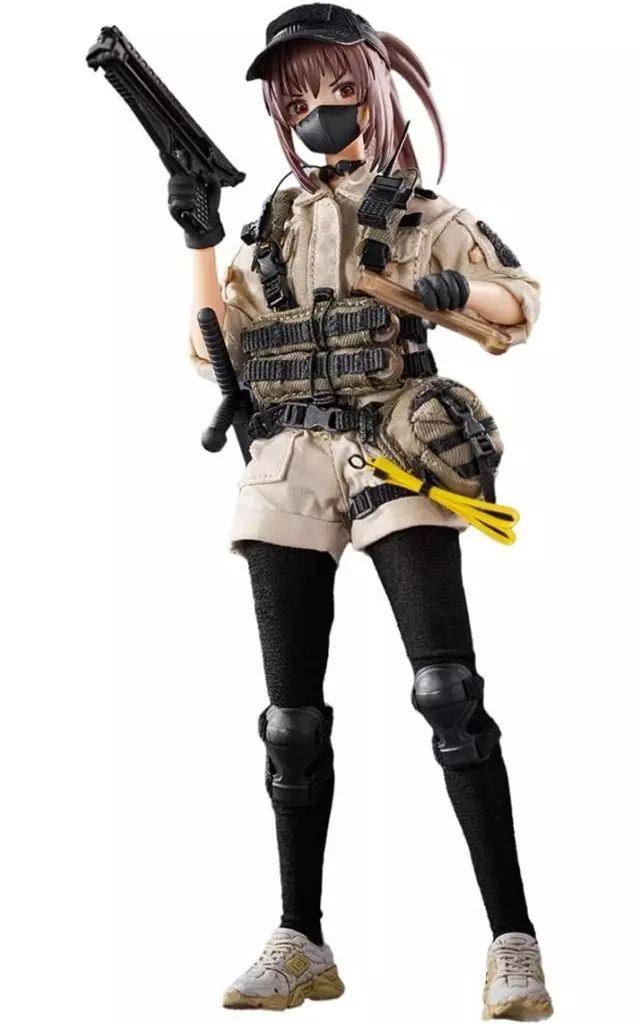 1/12 警備員 冷泉绯世 可動 アクションフィギュア Amazon.co.jp: [AC]HASUKI 1/12 pocket artシリーズ第六弾 PA006