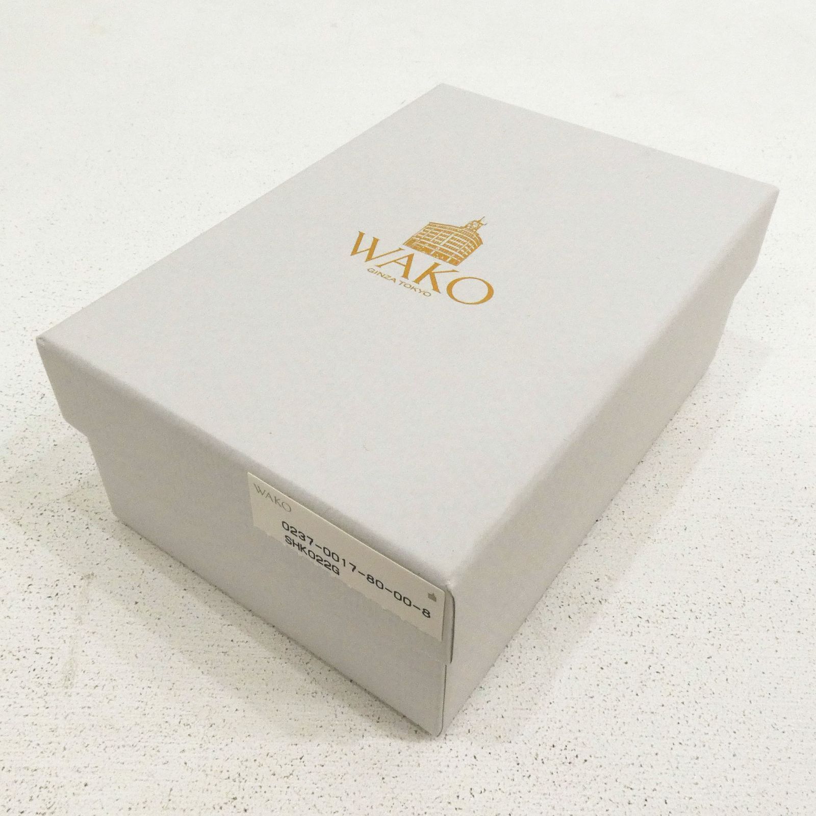 小牧店】美品 WAKO 置時計 アナログ クォーツ アーチ型 ゴールド