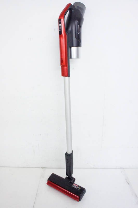 Panasonic スティッククリーナー MC-SBU310J 本体 MC-SBU310J-R スティッククリーナー レッド [サイクロン式 /コードレス