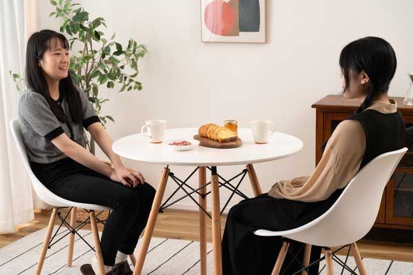 とポリプロピレンのルイスチェア W47×D59×H78×SH45cm