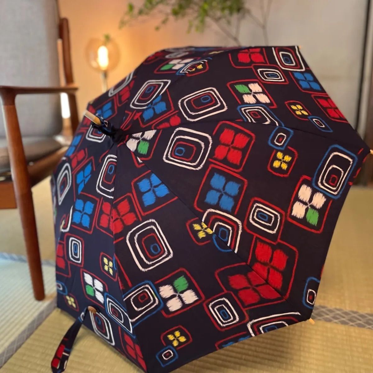 ハンドメイド お着物布で作った日傘 - Kohaku - メルカリ