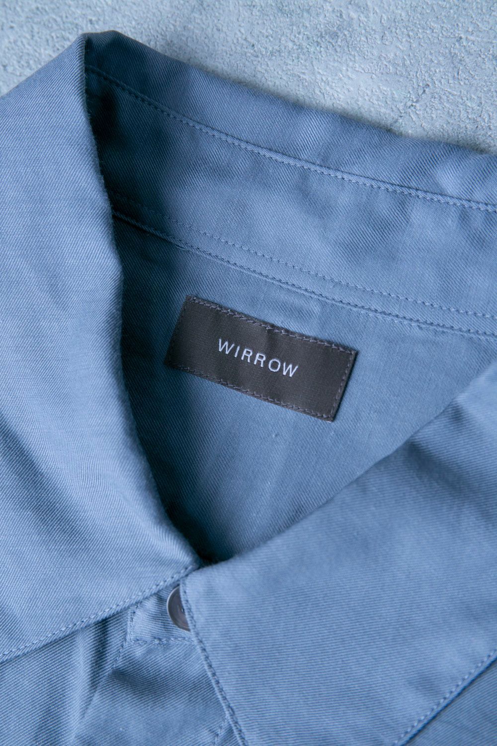 WIRROW Cupro Cotton Regular Collar Shirt 【公式通販】