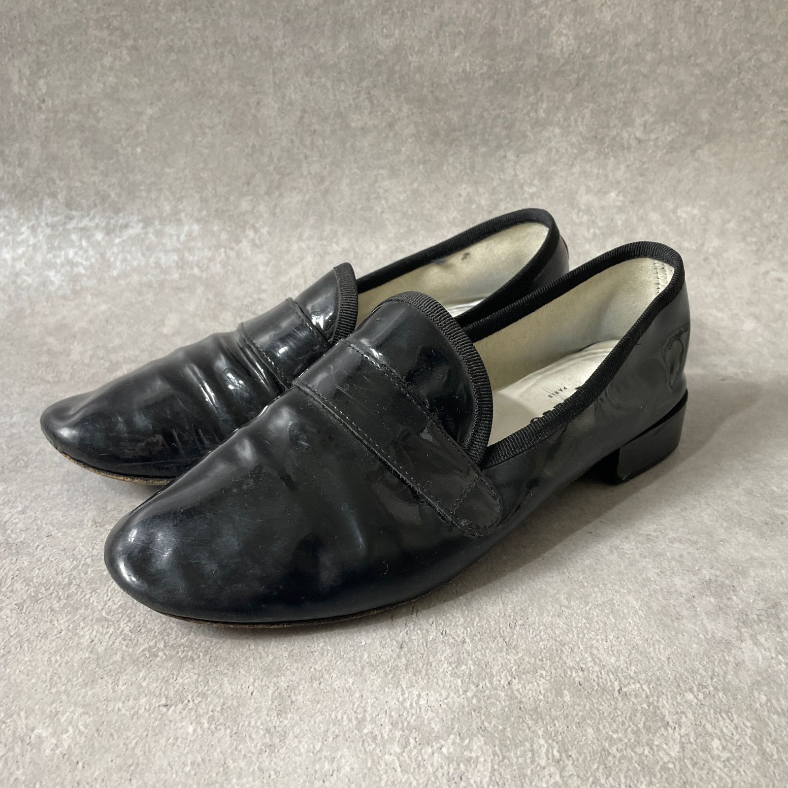 定価6.8万 Repetto Michael Loafers ローファー エナメル フランス製 