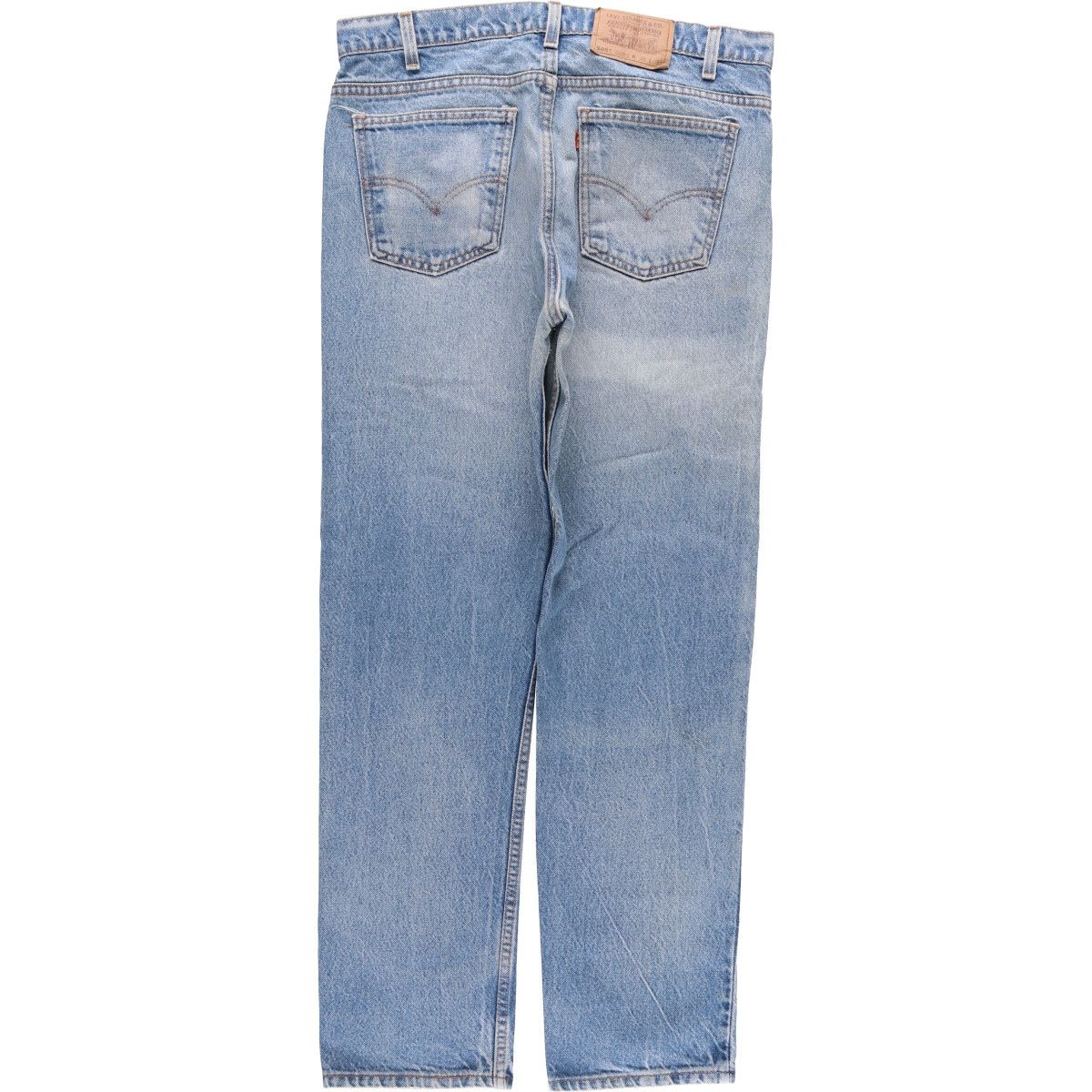 古着 90年代 リーバイス Levi s 505 REGULAR FIT STRAIGHT LEG オレンジタブ テーパードデニムパンツ メンズw36相当 eaa587431