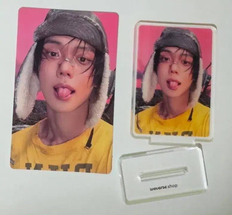 TOMORROW X TOGETHER(TXT) バイエルチェア TOGETHER WEVERSE ウィバース 特典 ヨンジュン(YEONJUN・チェヨンジュン) トレカ +アクリル