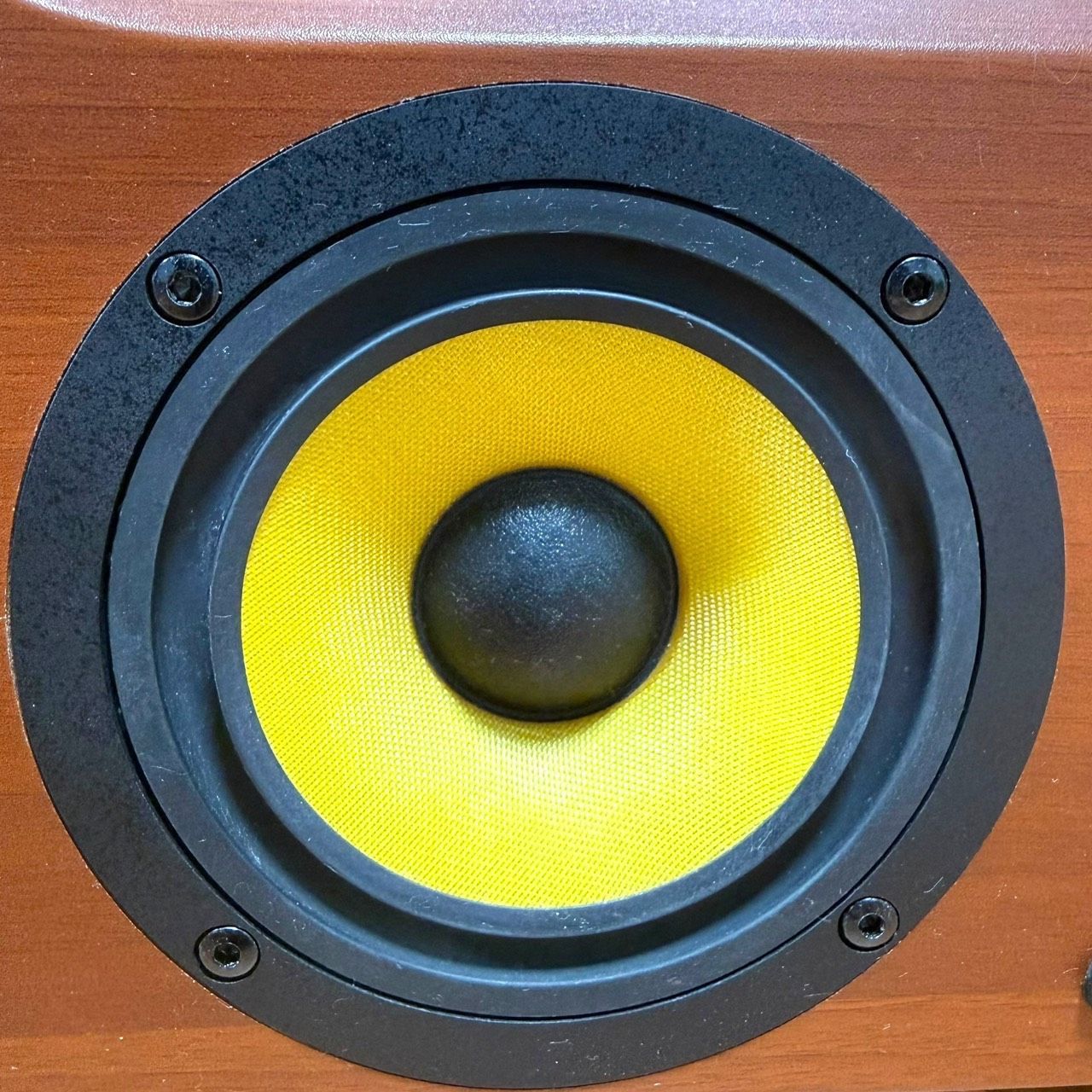  DENON デノン SC-C 777 SA M 木目 センタースピーカー ジャンパープレート付き センタースピーカー ウーファー サラウンド