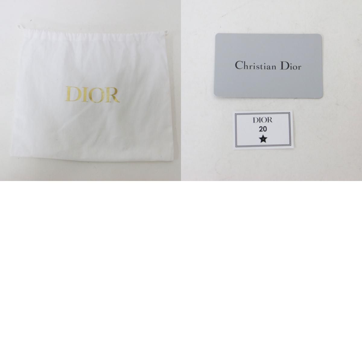 美品】Christian Dior クリスチャンディオール ポーチ ブラック 