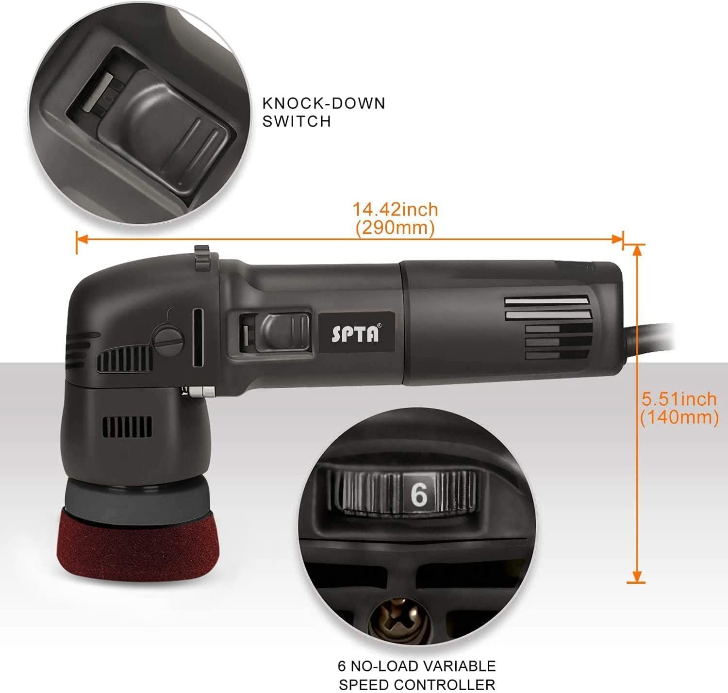 SPTA ポリッシャー75mm小型