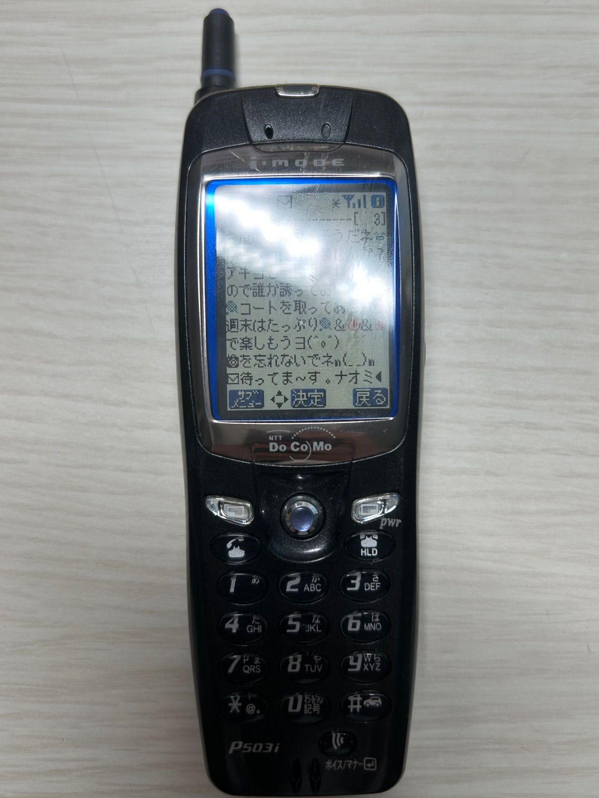 モックアップ NTT DOCOMO i･MODE P503i K101