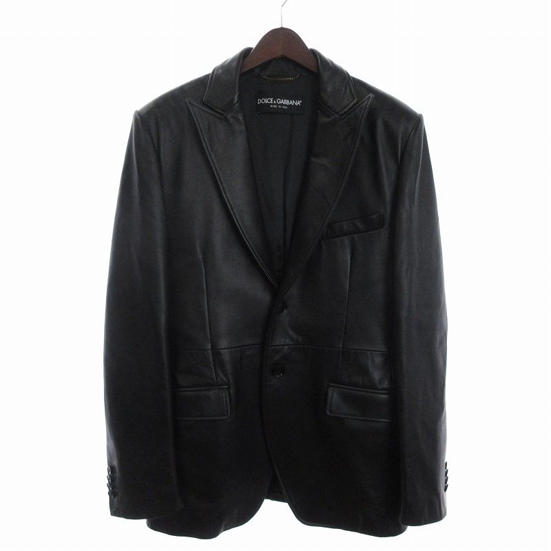 D&G 黒 テーラードジャケット 中古】ディー&ジー ドルガバ ドルチェ 