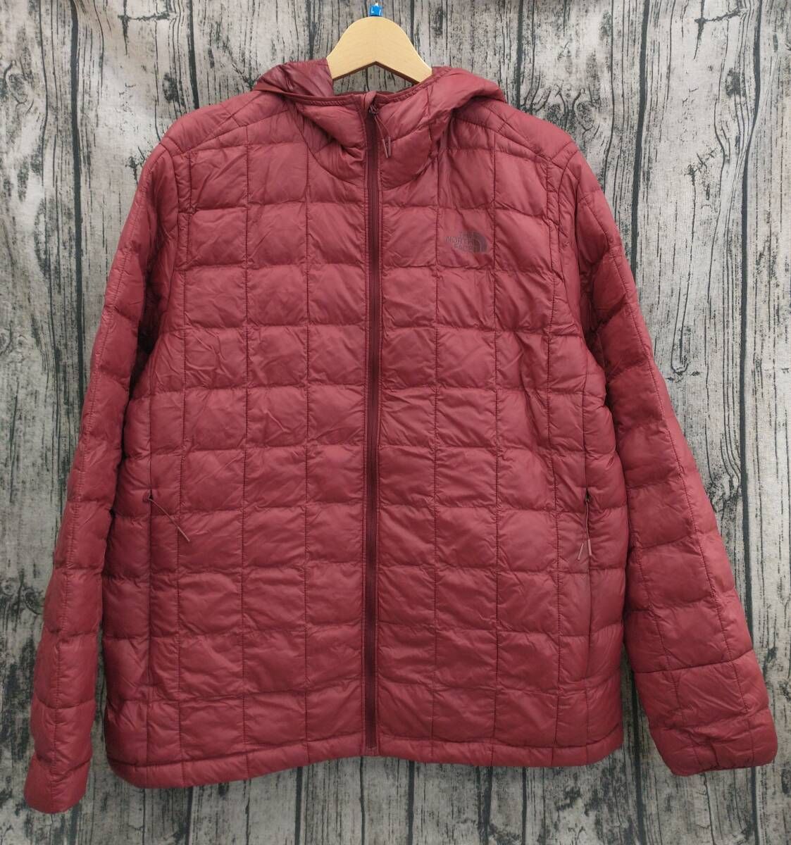 THE NORTH FACE ノースフェイス ダウンジャケット 中綿 レッド Lサイズ NY52210Z THE NORTH FACE ノースフェイス ダウンジャケット 中綿 レッド L