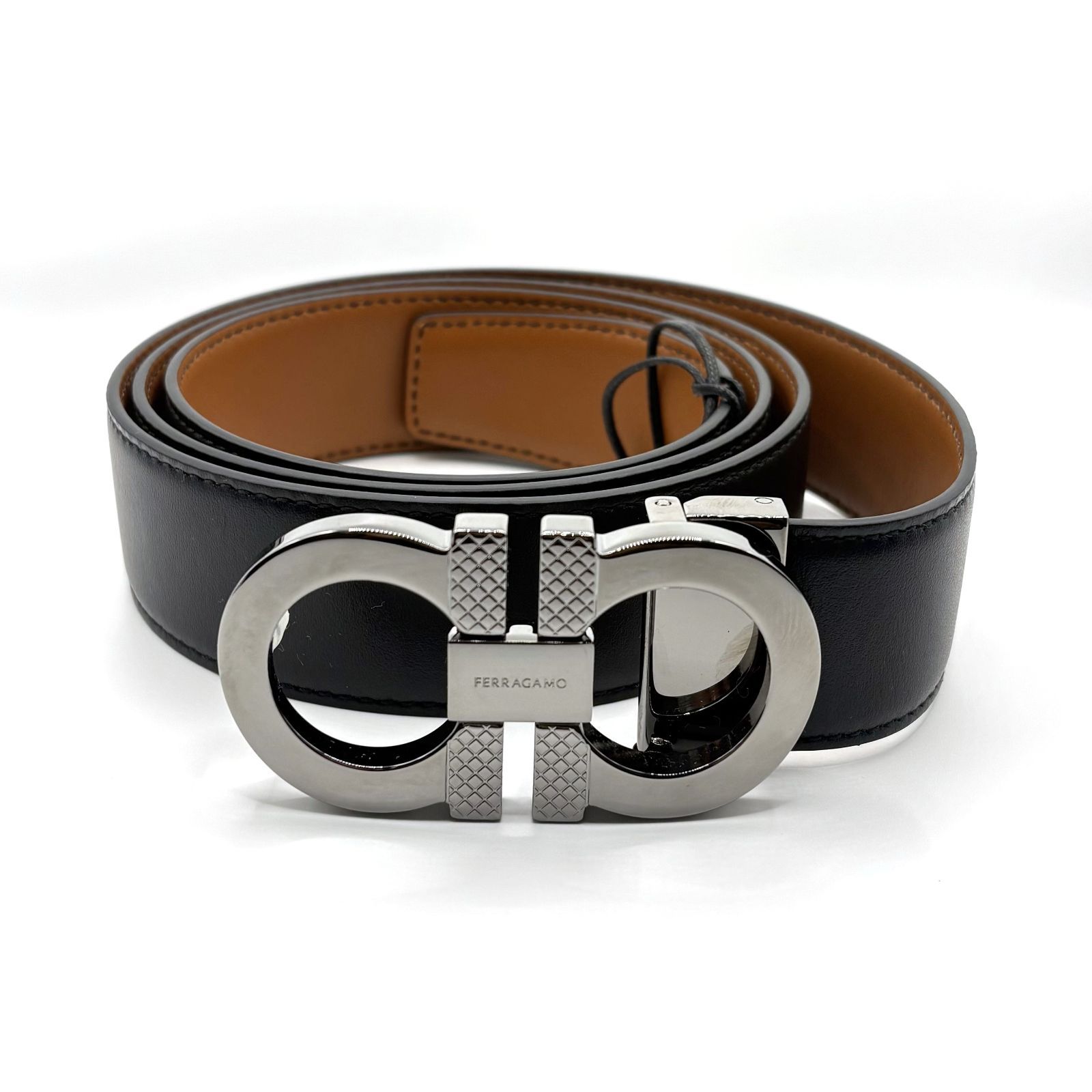 新品未使用】フェラガモ メンズベルト FERRAGAMO - メルカリ