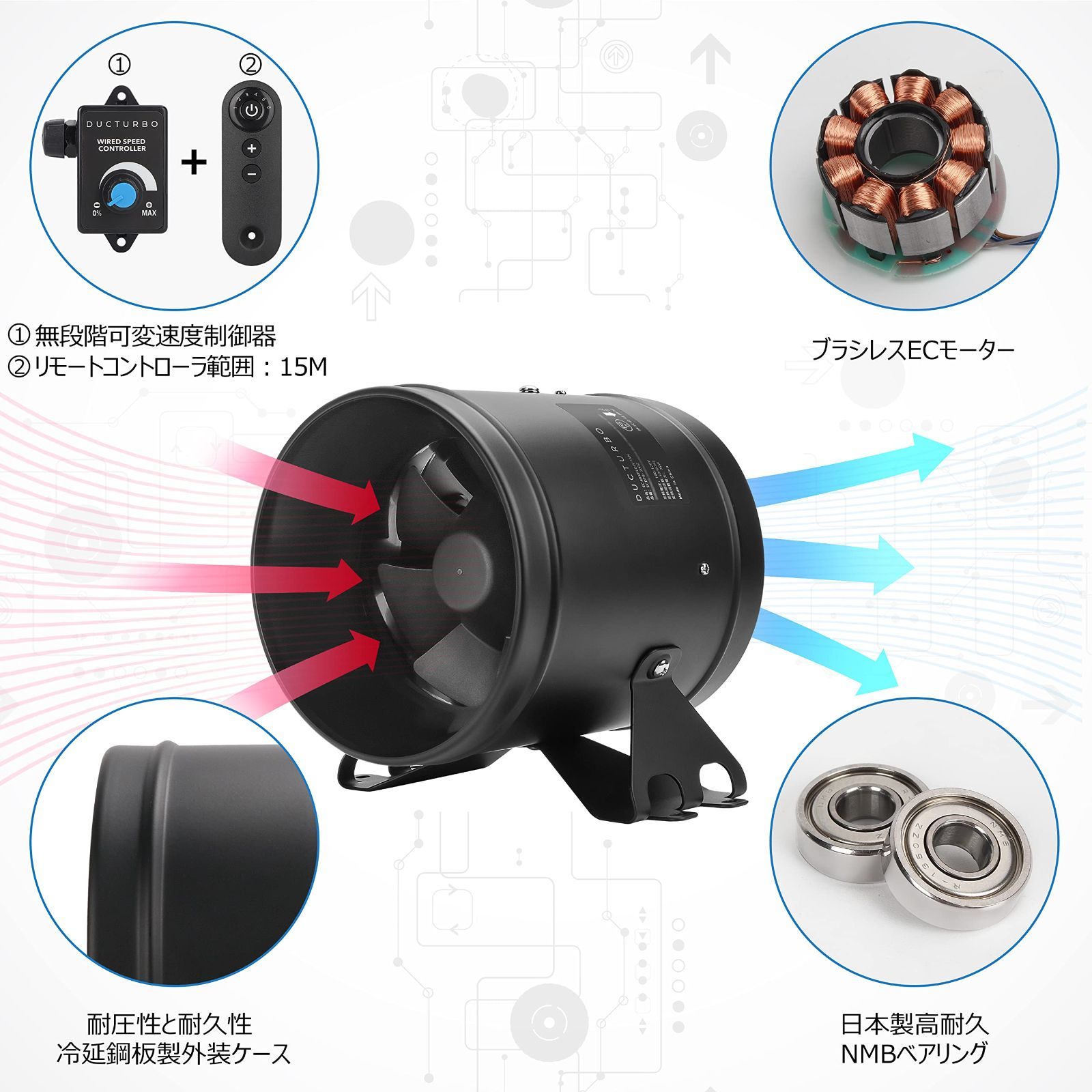 人気商品】強力 風量:1205<!-利用不可文字-!>/h 200mm 産業用有 人気商品】強力 風量:1205<!-利用不可文字-!>/h 200mm 産業用有