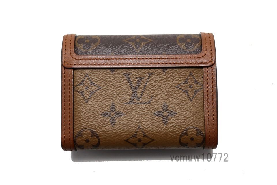 LOUIS VUITTON 三つ折り財布 ピンク/ブラウン 希少 LOUIS VUITTON