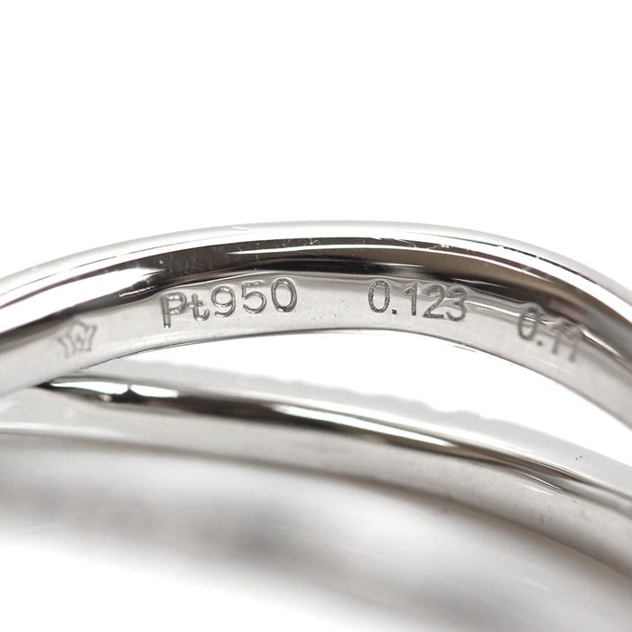 フェスタリア Pt950プラチナ ダイヤモンド リング・指輪 ダイヤモンド  