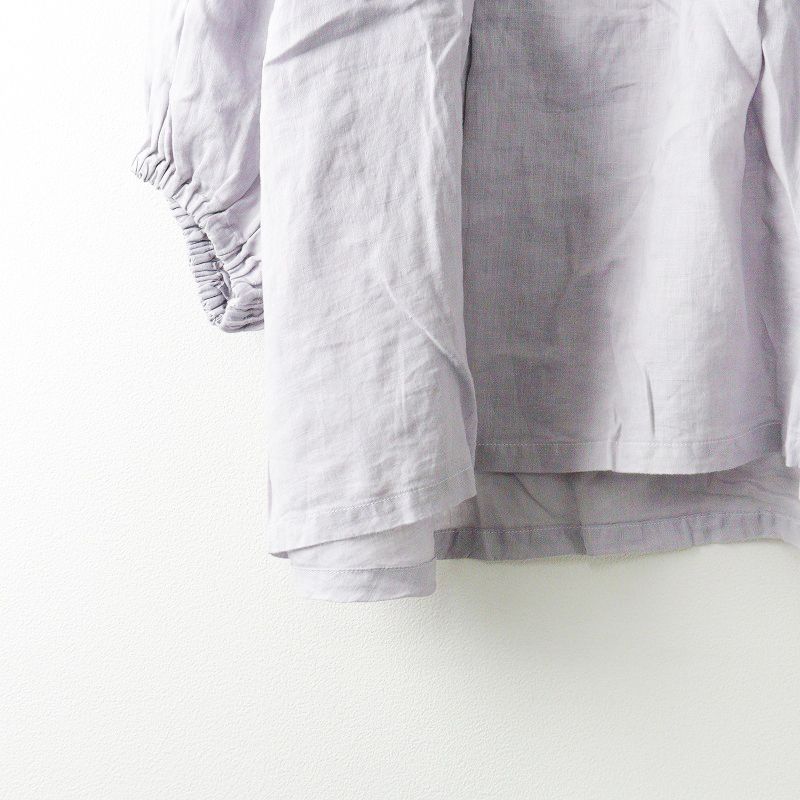 未使用 2021SS ネストローブ nest Robe リネンランタンスリーブ