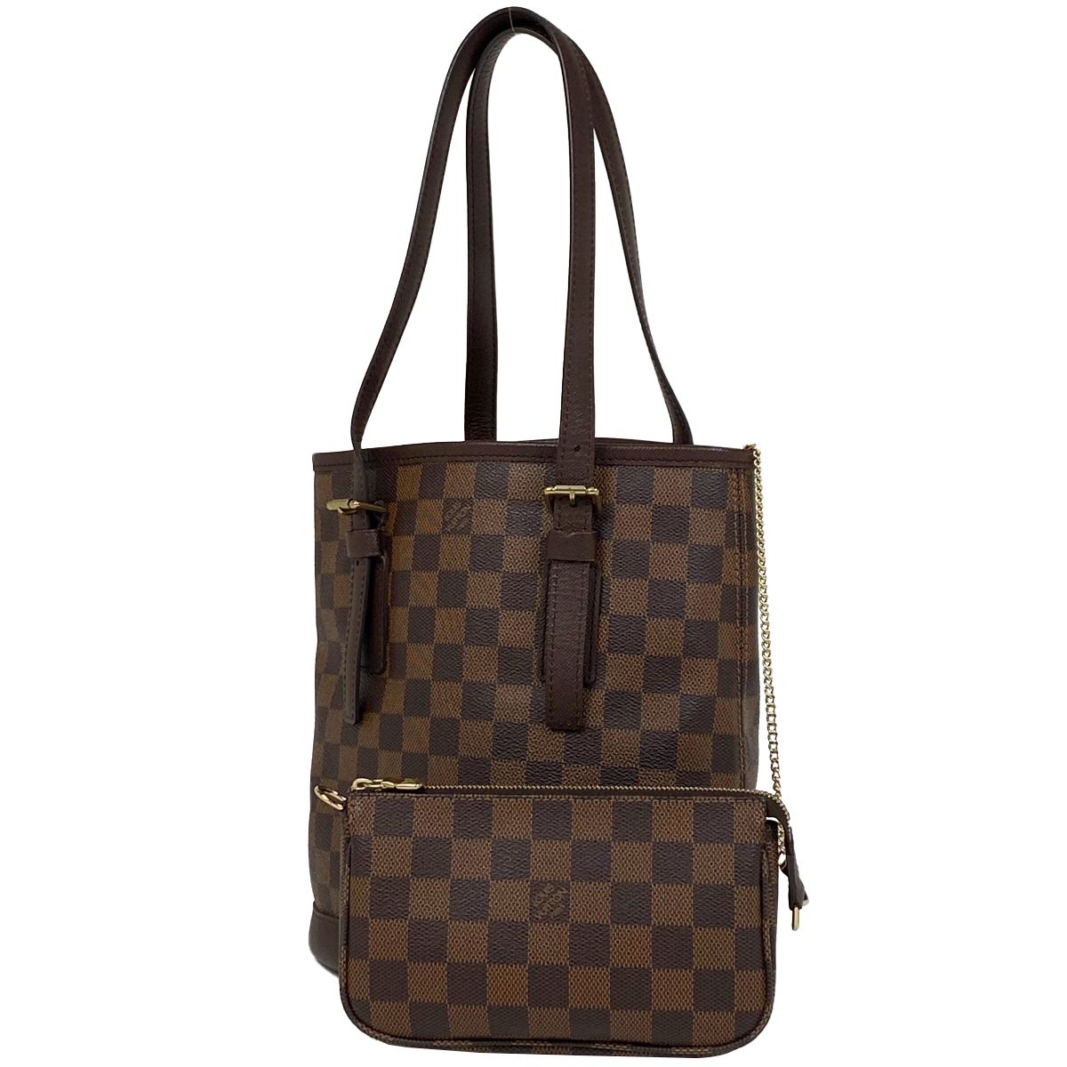 ルイ・ヴィトン Louis Vuitton マレ ハンドバッグ バケット ショルダー トートバッグ ダミエ ブラウン N42240 レディース  【中古】 - メルカリ