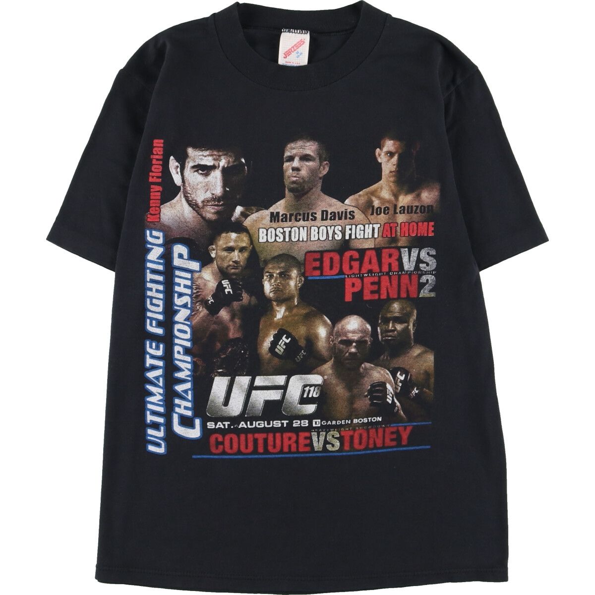 ジャージーズ Jerzees UFC 両面プリント スポーツプリントTシャツ USA