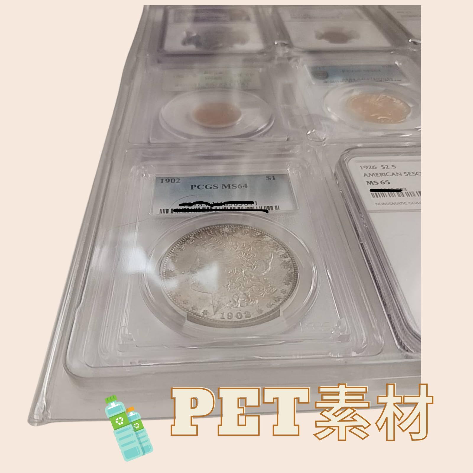 コインアルバム用 レフィル NGC PCGS アンティーク メダル 古銭