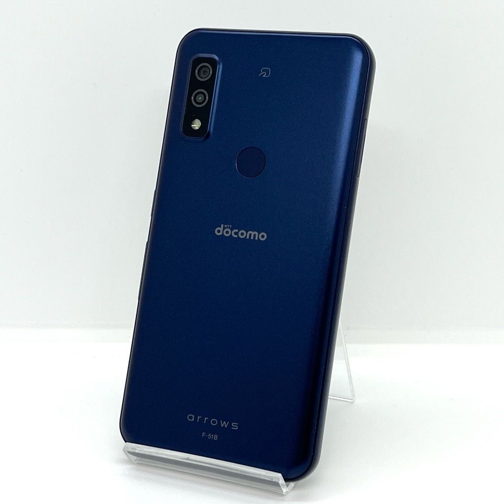 新品未使用　docomo arrows We F-51B ネイビー 富士通 新古品 F-51B arrows We ネイビー SIMフリー ドコモ