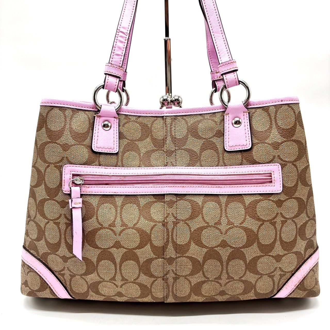 良品】 COACH コーチ トートバッグ ハンドバッグ ショルダーバッグ