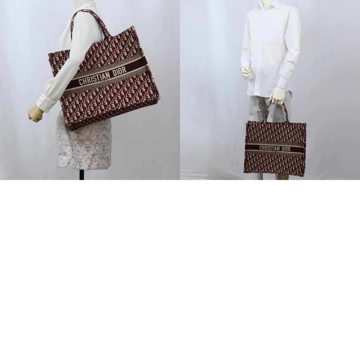 Christian Dior クリスチャンディオール ブックトート ラージ