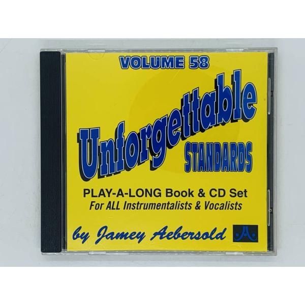 Vol.　Standards　SHOP　メルカリ　ジェイミー・プレイアロング　TOTAL　58　CD　アルバム　N01　UNFORGETTABLE　VOLUME　CD　58