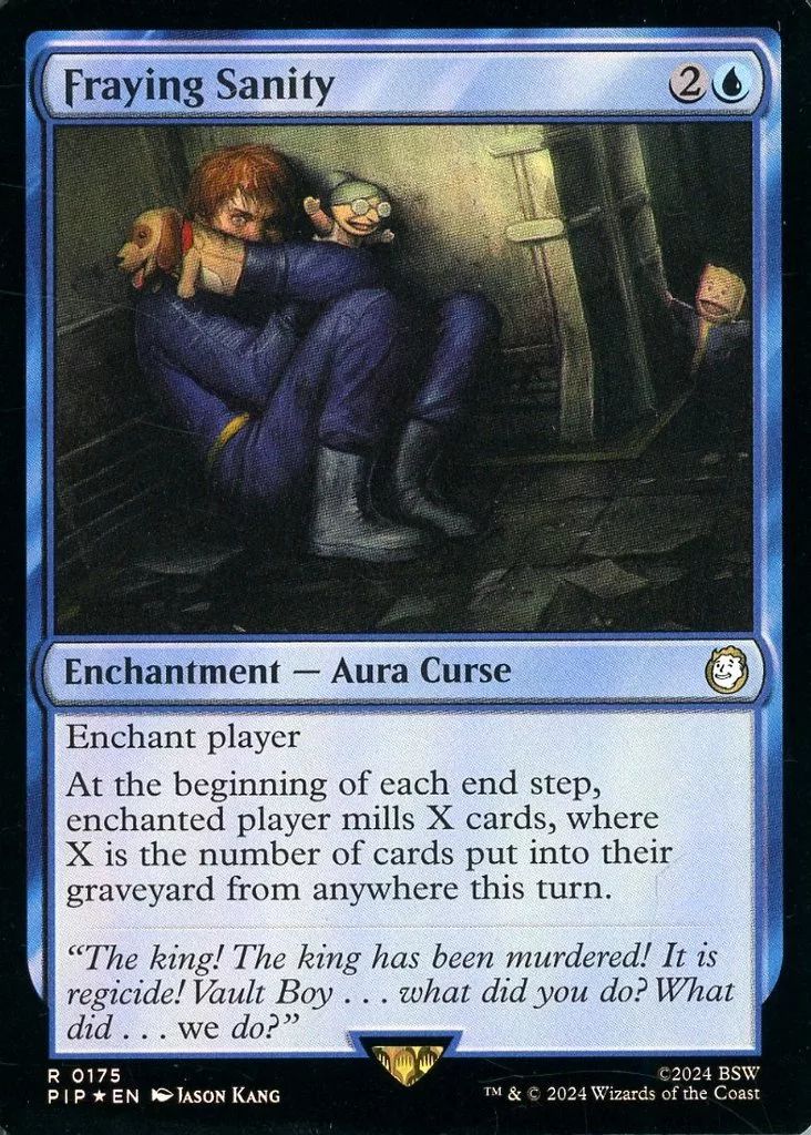 中古】マジックザギャザリング 0175[R]：【PIP】【FOIL】Fraying