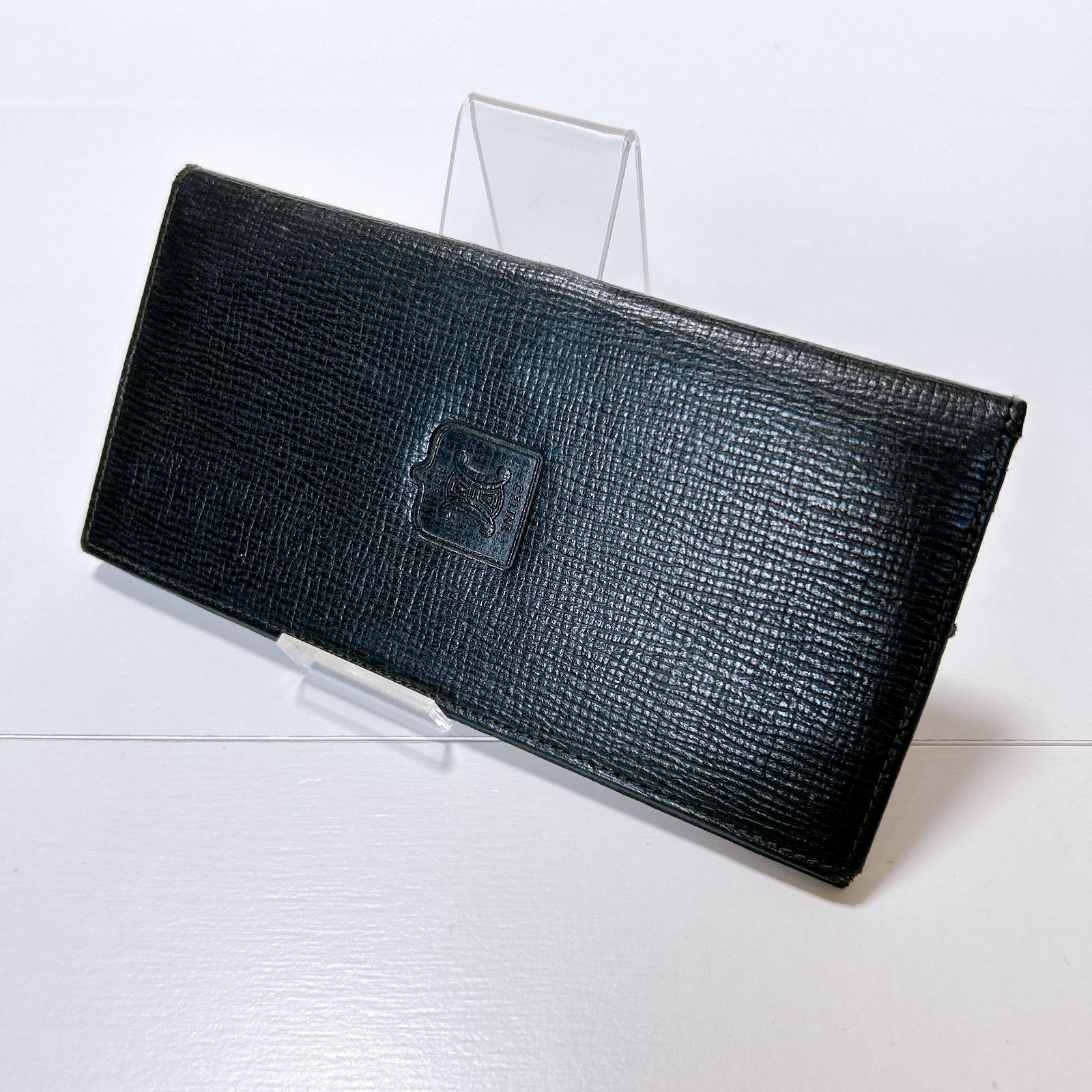 CELINE 二つ折り財布 黒 セリーヌ 財布 二つ折り メンズ（メンズファッション） | ファッション